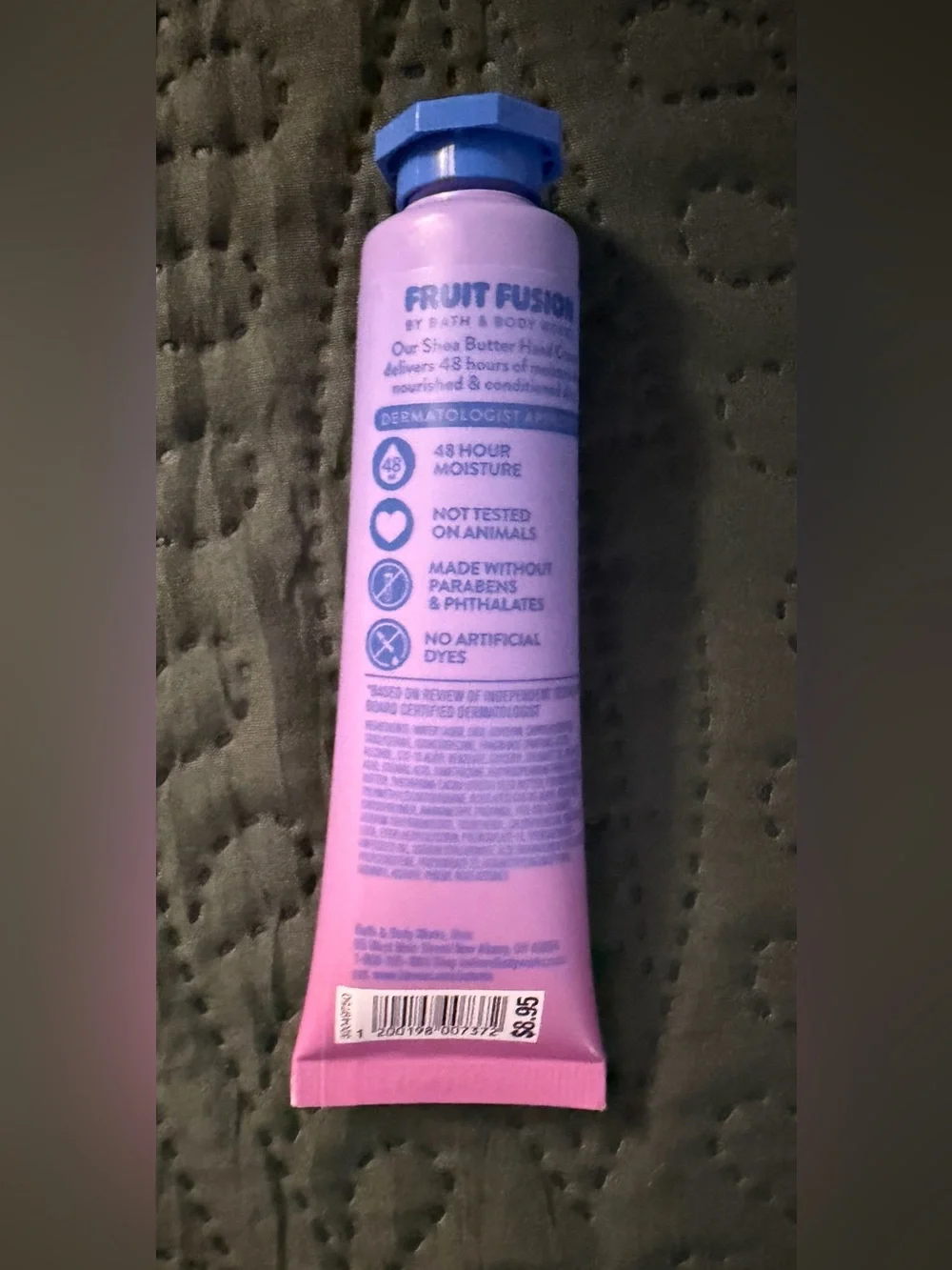 Bath & Body Works Fruit Fusion Shea Butter Hand Cream - Lavender Pink & Blue Cap